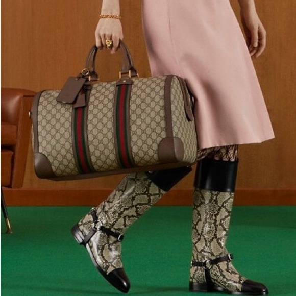 Gucci medium duffel for a photo shoot - Picture 1 of 13